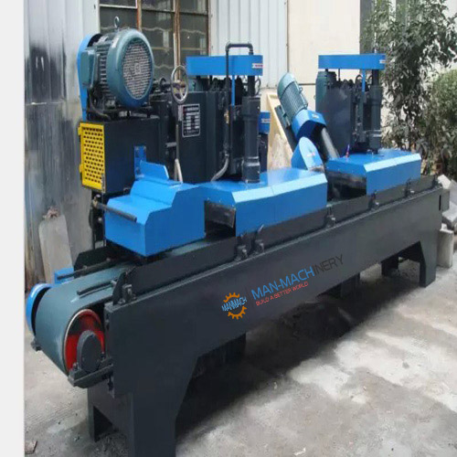 Grooving and polishing machine